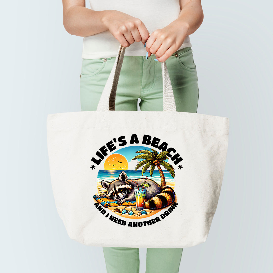 Lifes A Beach Tote Bag