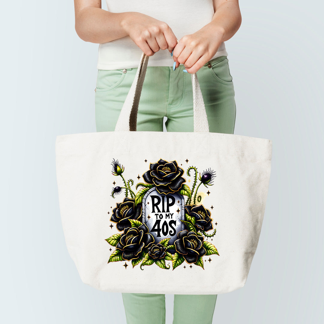 Rip 40'S Tote Bag