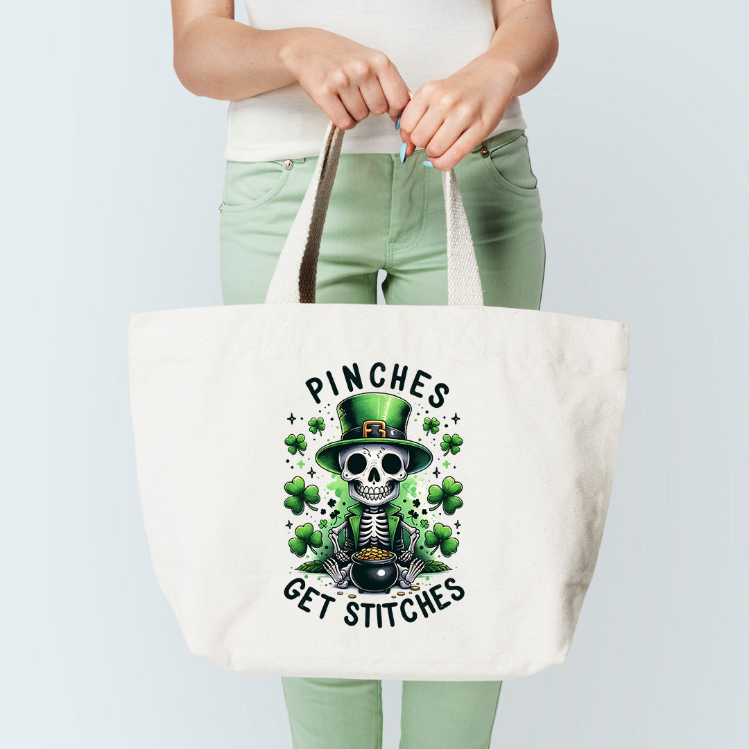 St. Pat Skeleton Tote Bag
