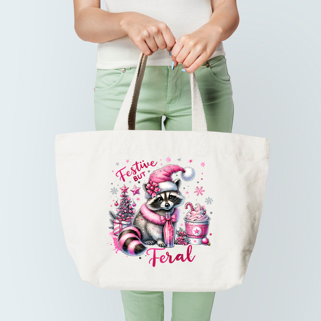 Festive And Feral Tote Bag