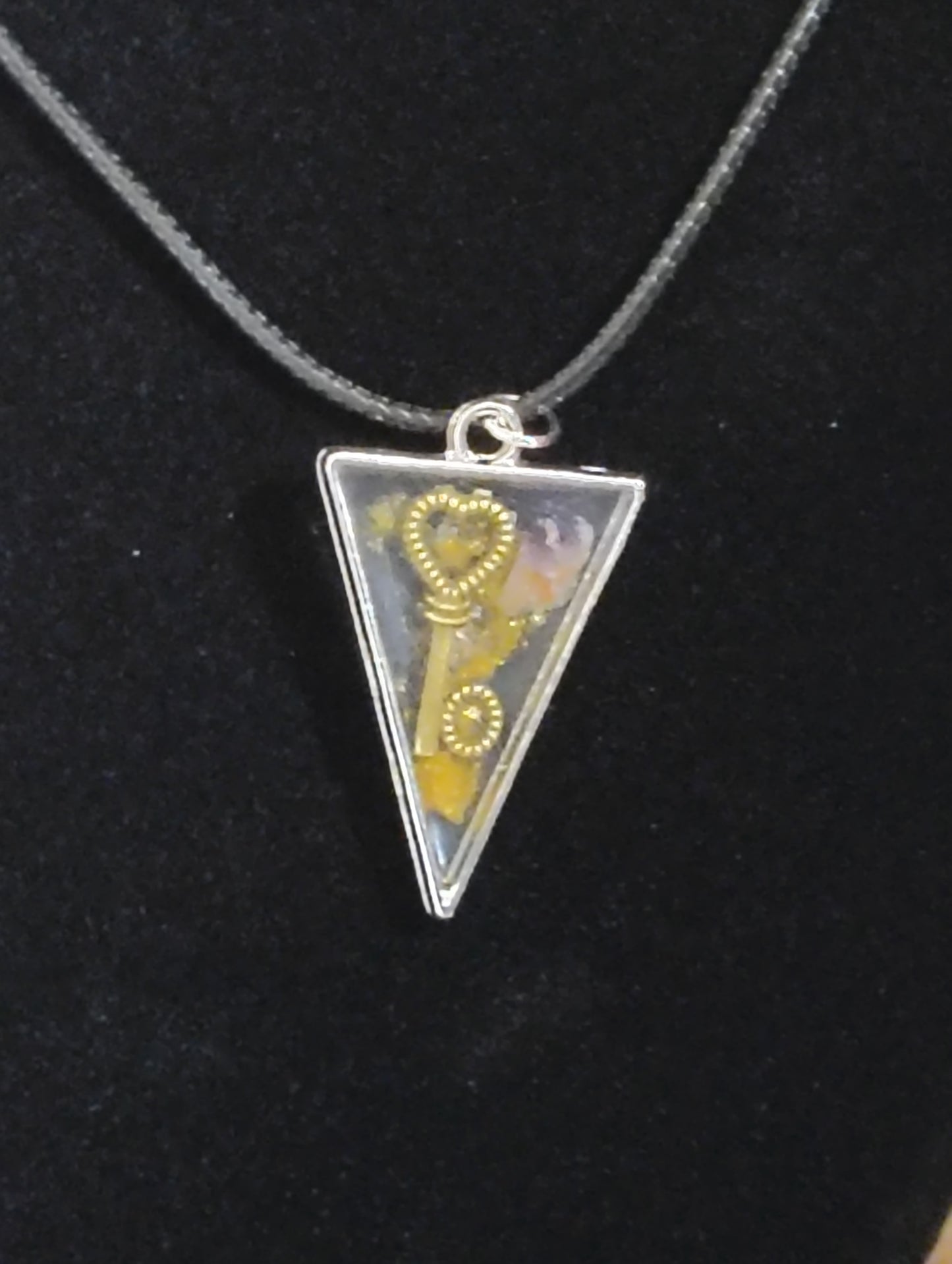 Handmade Resin Pendant Necklace – Floral & Charm Designs