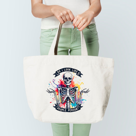 Anti People Tote Bag