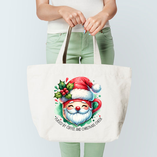 Fueled By Coffee Tote Bag