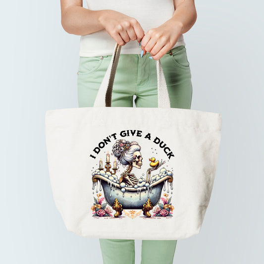 Dont Give A Duck Tote Bag
