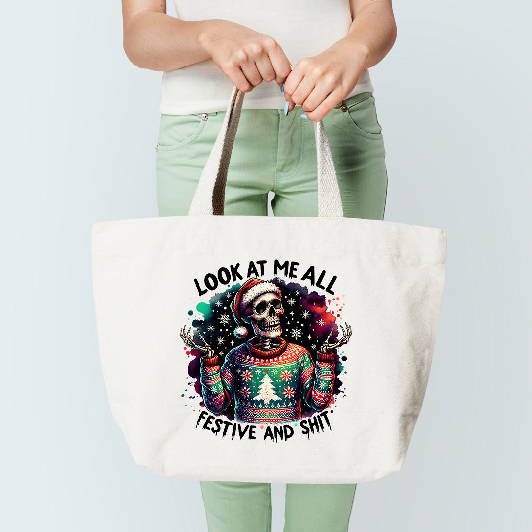 All Festive And Sh*T Tote Bag