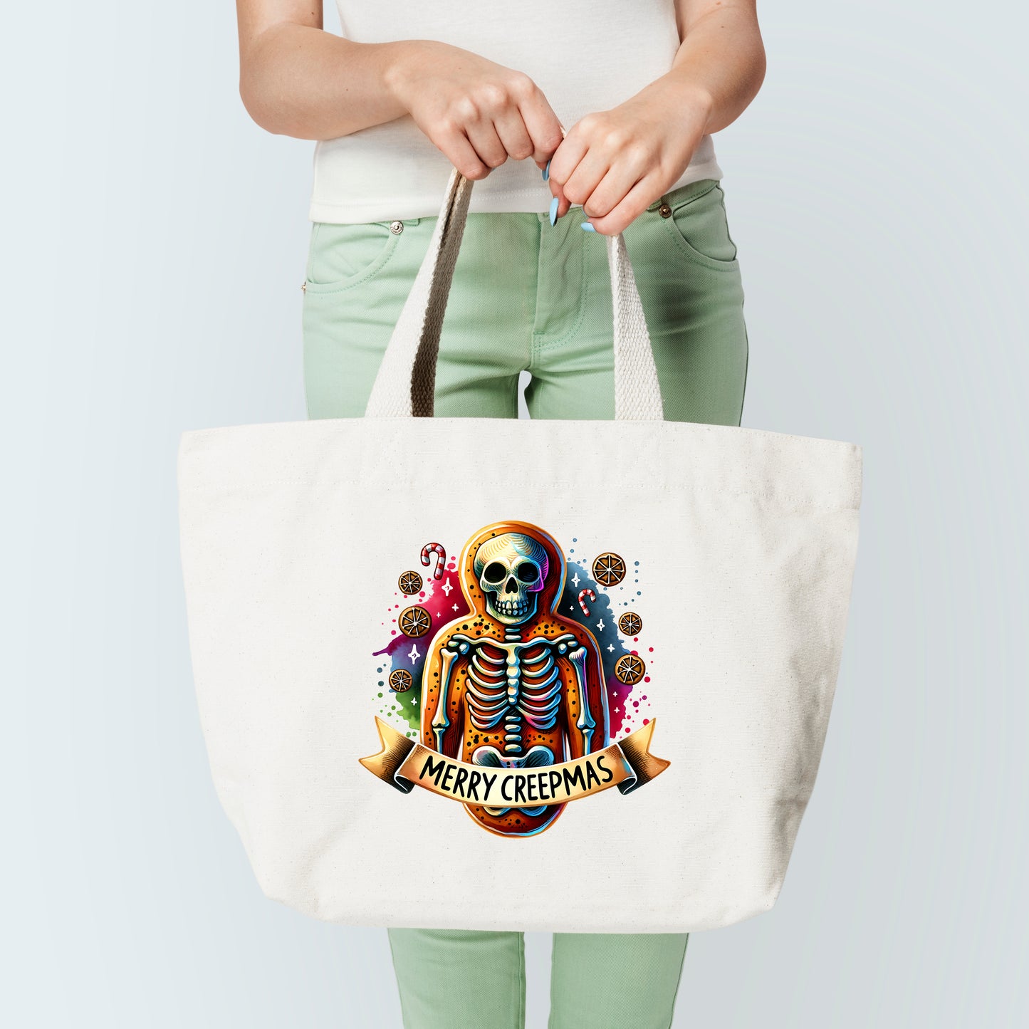 Merry Creepmas Tote Bag