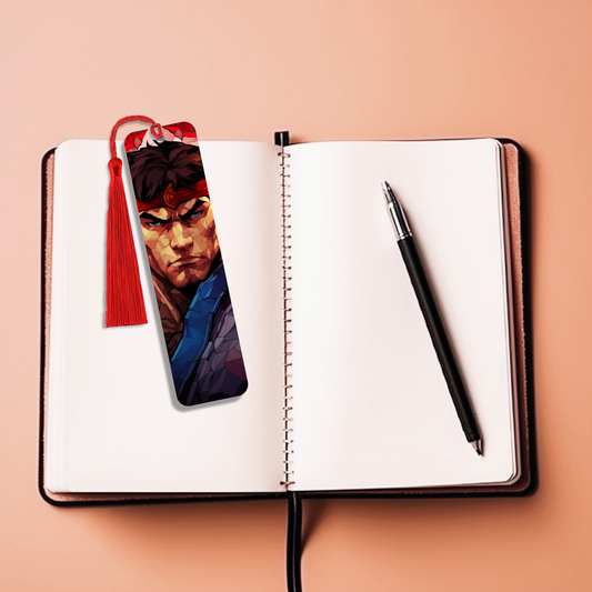 Street Fighter Bookmarker – Durable Laminated Bookmark