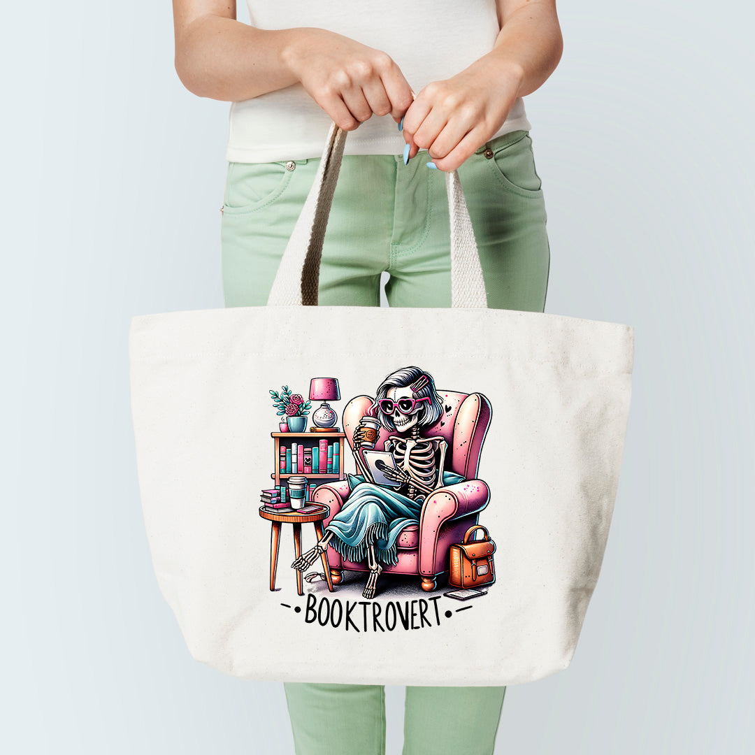 Book Trovert Tote Bag