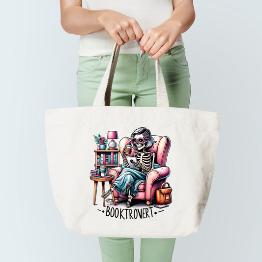 Book Trovert Tote Bag