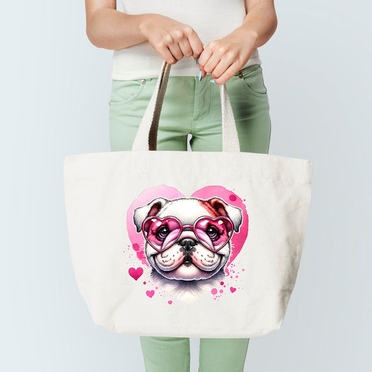 Bullgog Cute Tote Bag