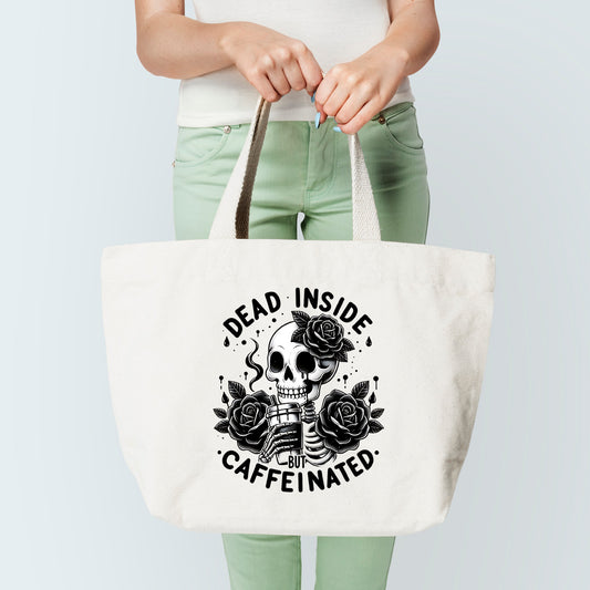 Dead Inside Tote Bag