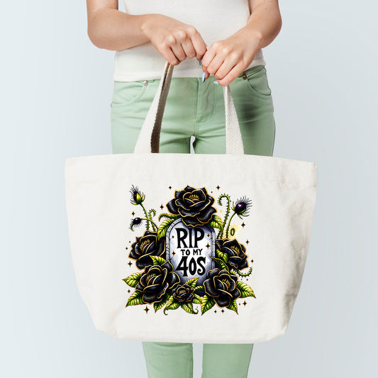 Rip 40'S Tote Bag