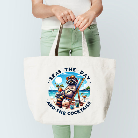 Seas The Day Tote Bag