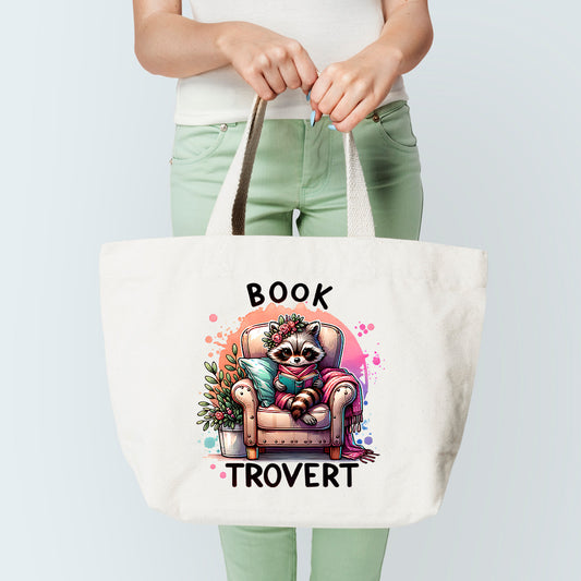 Booktrovert Tote Bag