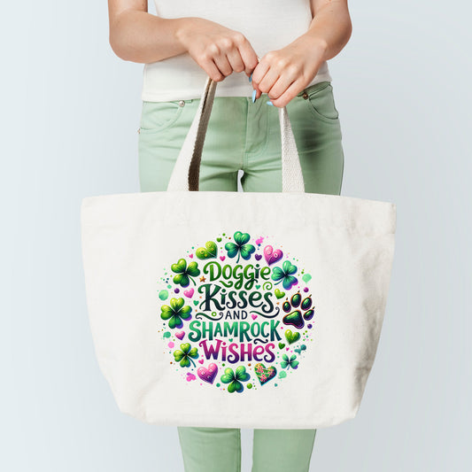 Doggie Kisses Tote Bag
