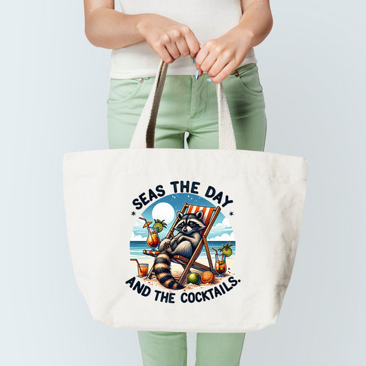 Seas The Cocktails Tote Bag