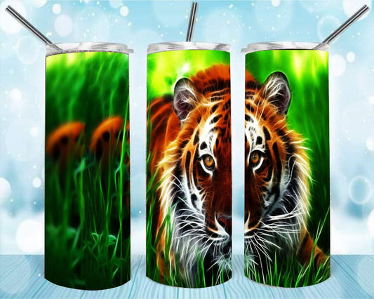 Tiger In The Grass