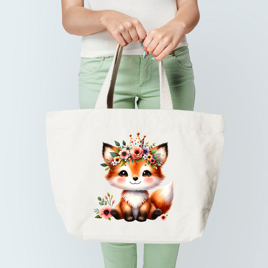Baby Fox Tote Bag