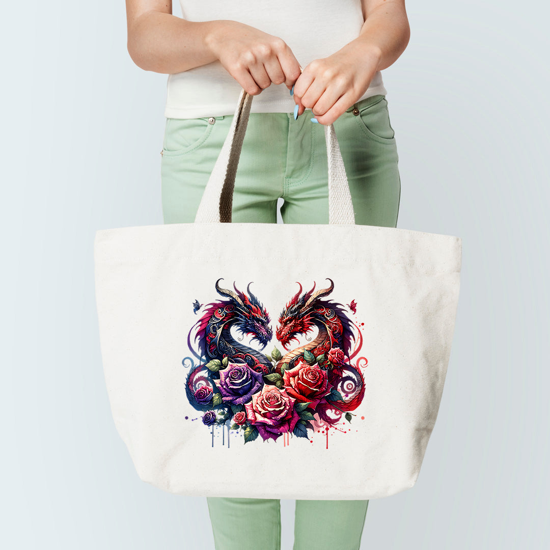 Dragon Heart Tote Bag