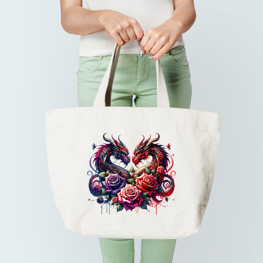 Dragon Heart Tote Bag