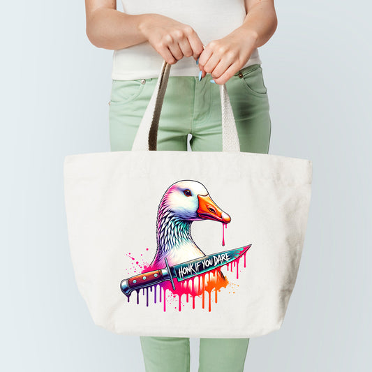 Honk If You Dare Tote Bag