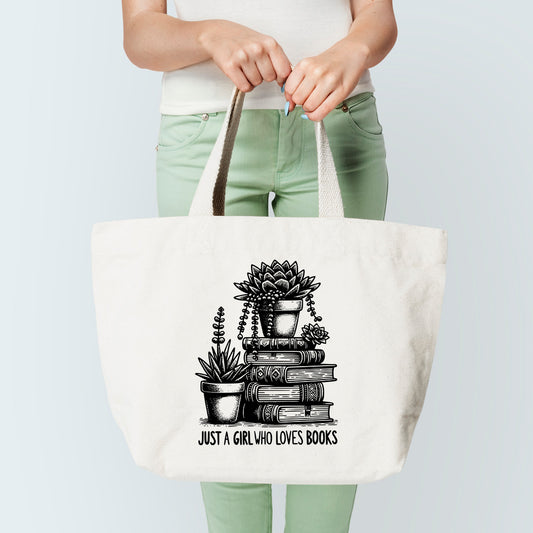 Loves Books Tote Bag