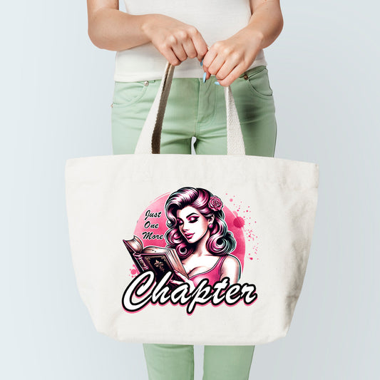 One More Chapter Tote Bag