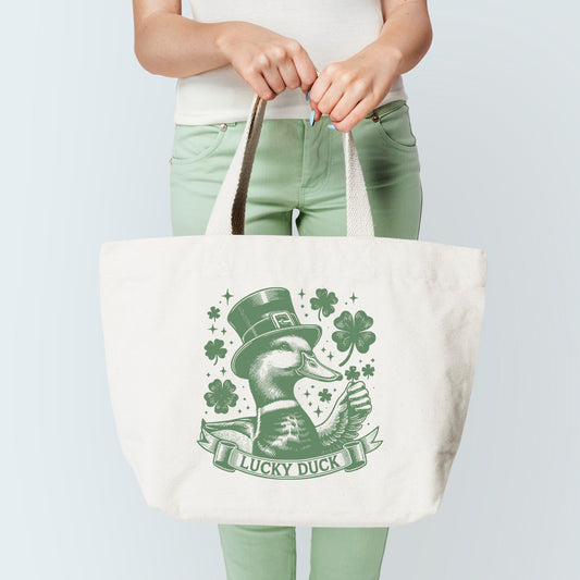 Lucky Duck Tote Bag