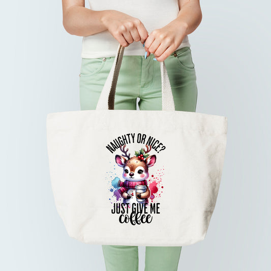 Naughty Or Nice Tote Bag
