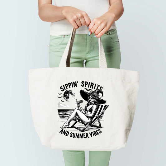 Sippin Spirits Tote Bag