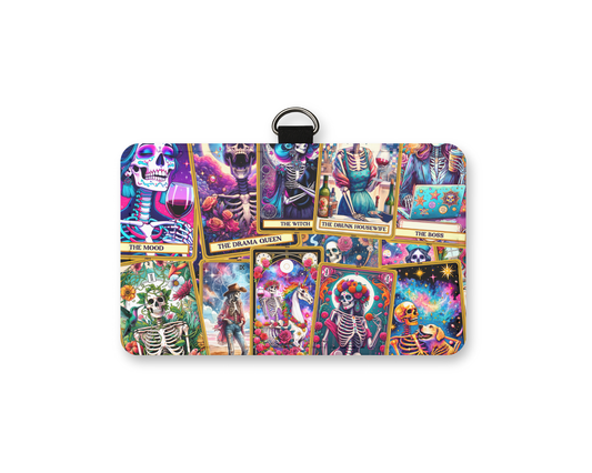series 2 skeleton tarot id holder