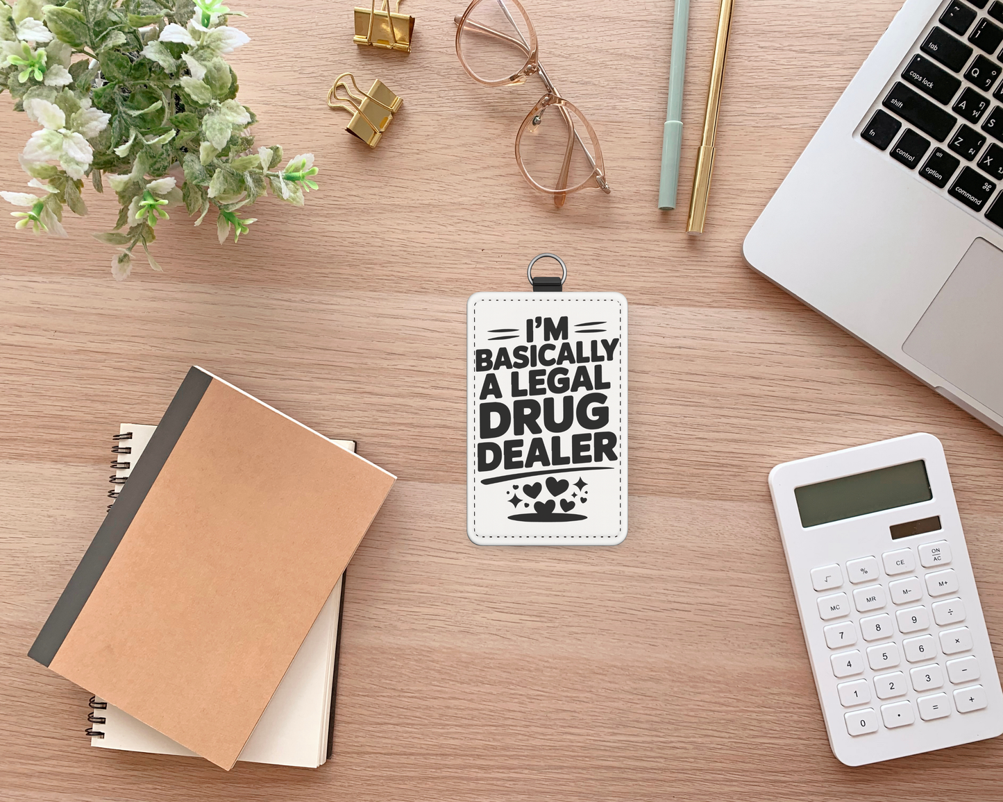 legal drug dealer vertical id holder