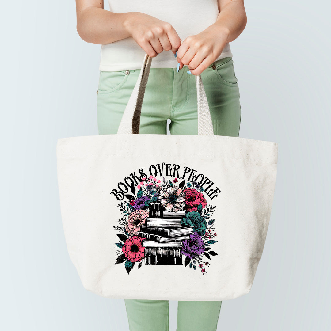 Books Over People Tote Bag