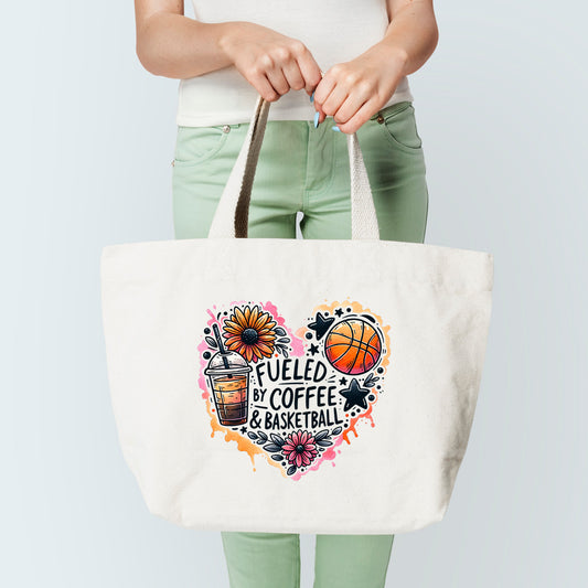 Fueled By Basketball Tote Bag