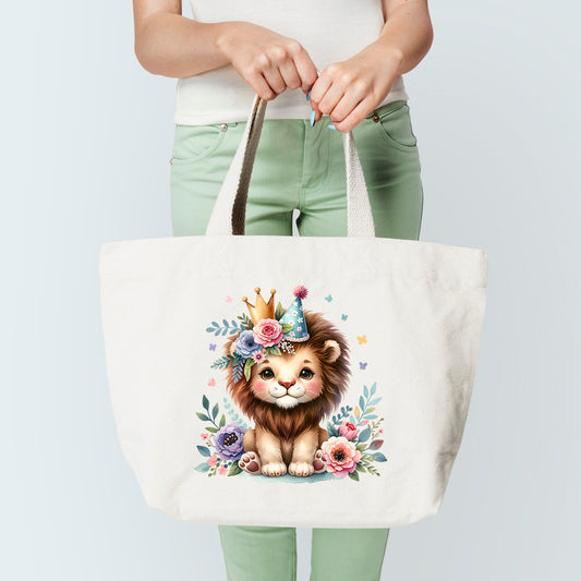 Baby Lion Tote Bag