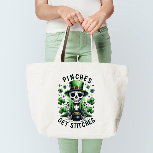 St. Pat Skeleton Tote Bag