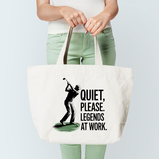 Legend At Work Tote Bag