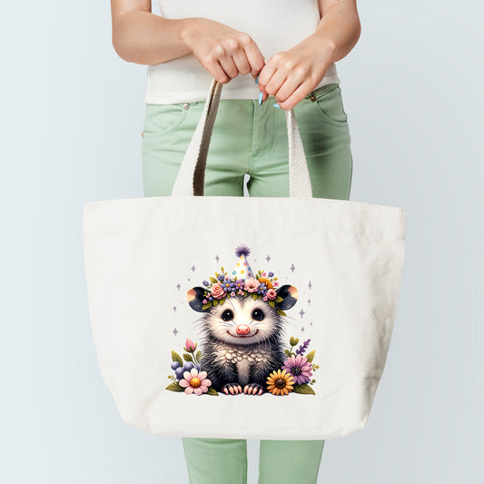 Baby Opossum Tote Bag