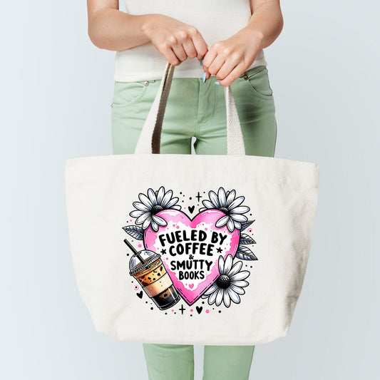 Fueled By Smutty Books Tote Bag
