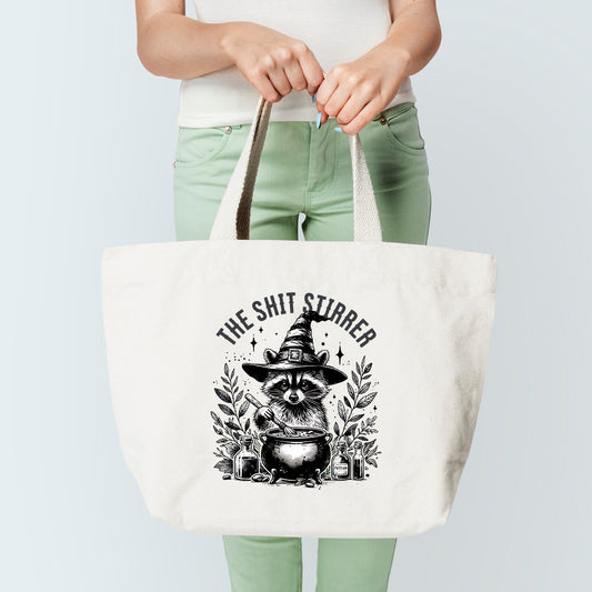 Sh*T Stirrer Raccoon Tote Bag