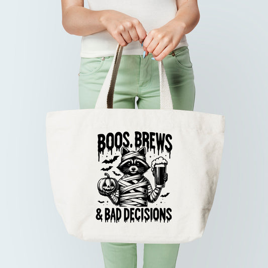 Boos And Brews Tote Bag