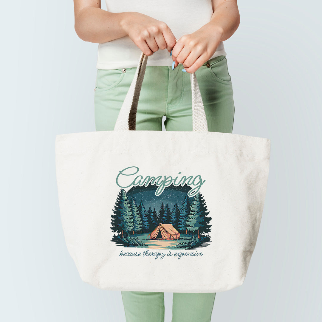 therapy is expensive tote bag