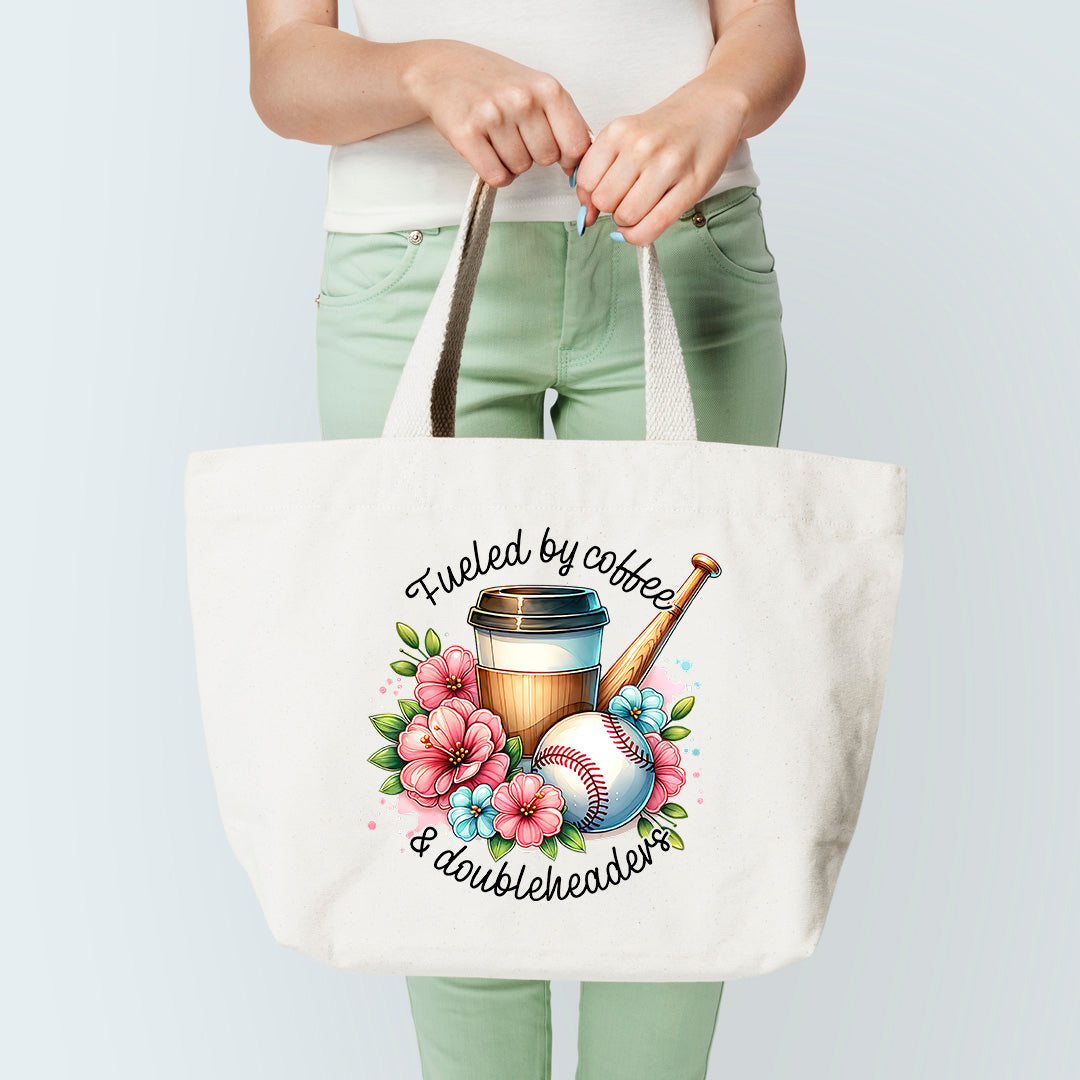 Fueled By Baseball Tote Bag