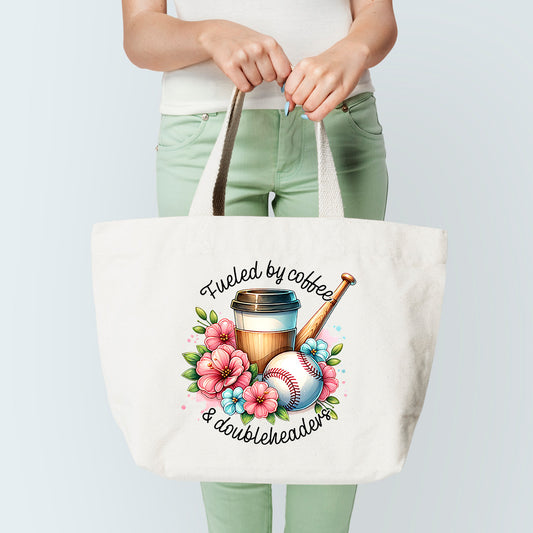 Fueled By Baseball Tote Bag