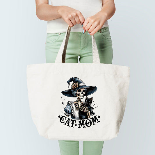 Cat Mom Tote Bag