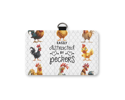 easily distracted id holder