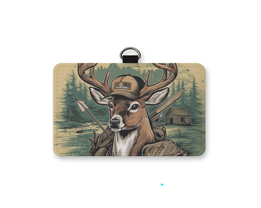 buck as a hunter id holder