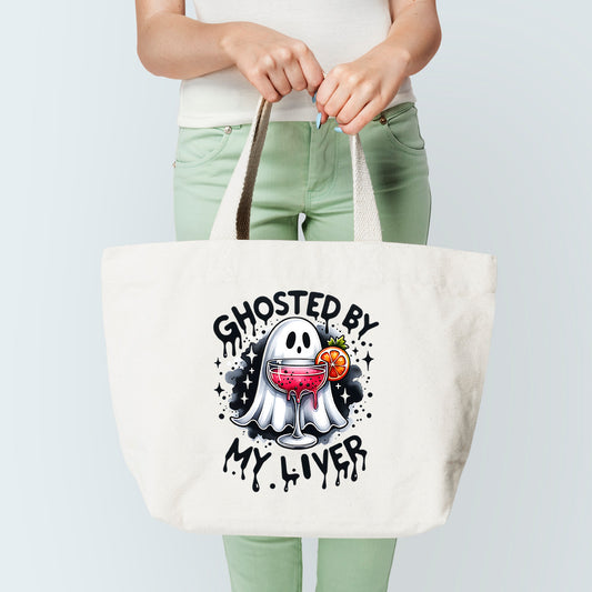 Ghosted By My Liver Tote Bag