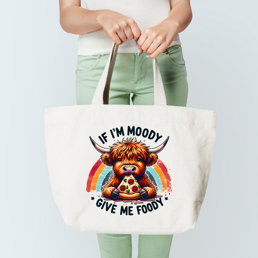 Moody Need Foody Tote Bag