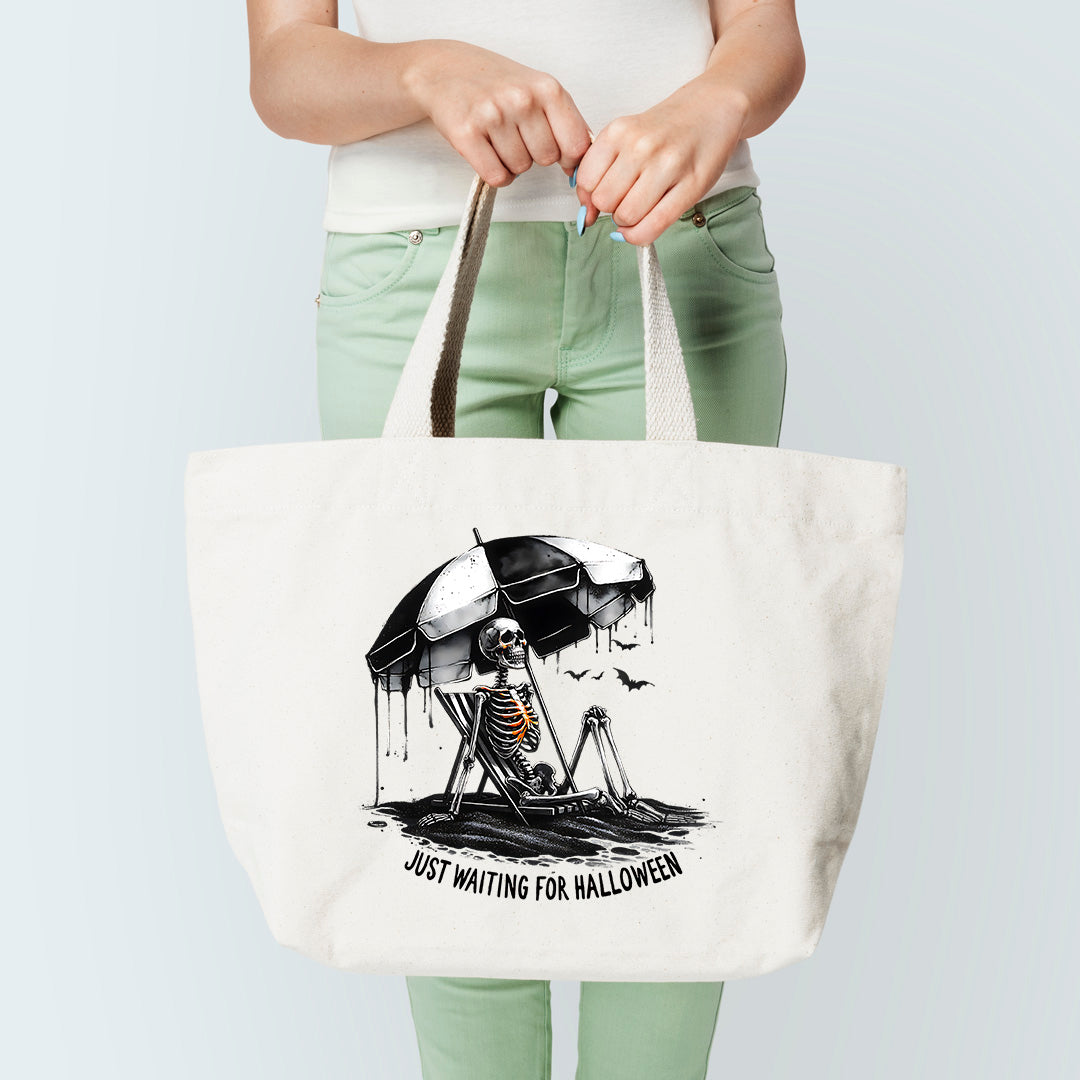 Waiting On Halloween Tote Bag